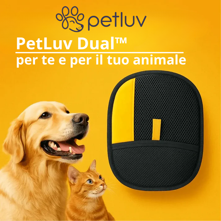 PetLuv Dual™- Guanto Raccoglipeli